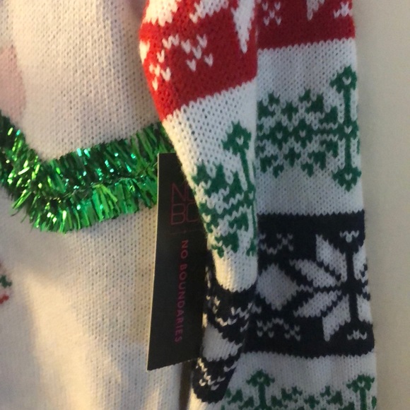 Juniors ugly Christmas sweater “blessed” - Picture 2 of 6